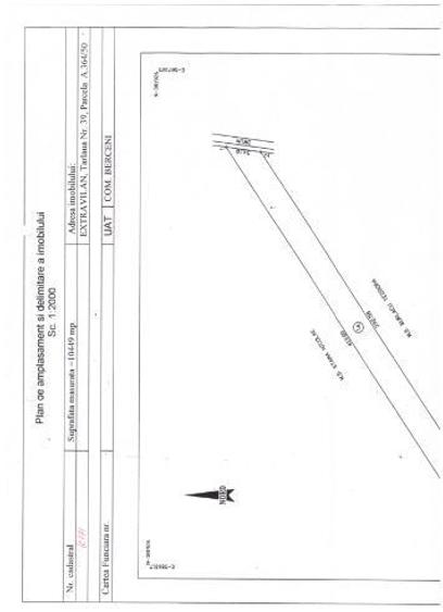 Teren de vanzare 10449 mp. Direct pe șoseaua de centură DN1A Ploiesti SW - 4