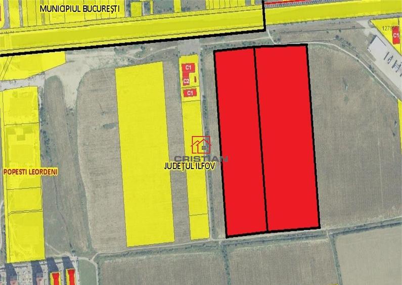 Teren Popesti Leordeni - Splaiul Unirii, ILFOV - 1