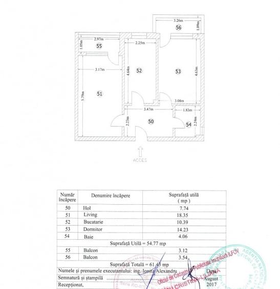 Ap. 2 cam. de inchiriat - M. Residence – Lidl Rezervelor - 12