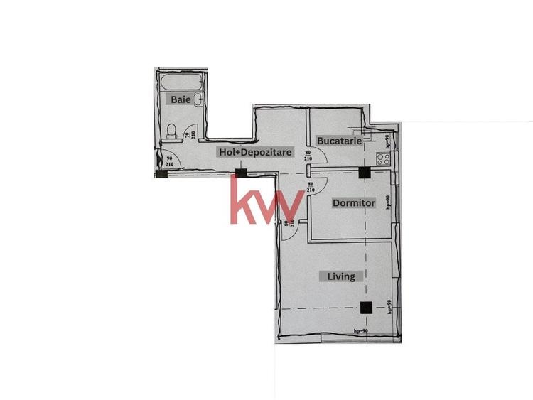 Apartament 2 Camere Decomandat - Galata, Platoul Insorit - 3
