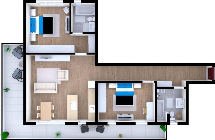 Vanzare Apartament 3 camere Nou Iancu Nicolae - 9