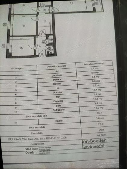 Apartament 3camere zona MIRCEA CEL BATRAN - 1