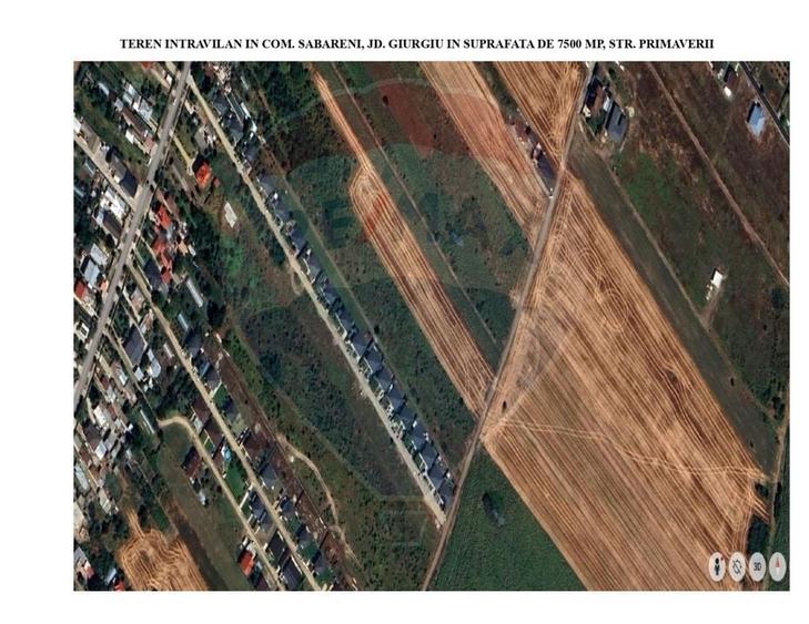 Vanzare teren intravilan 7.500 mp Sabareni - 2