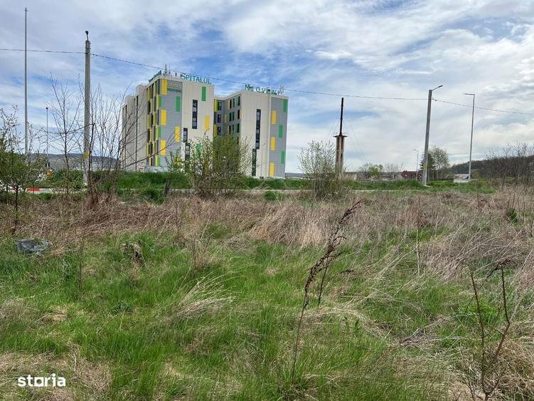 Vand Teren Mioveni, langa Spital, la asfalt - 2