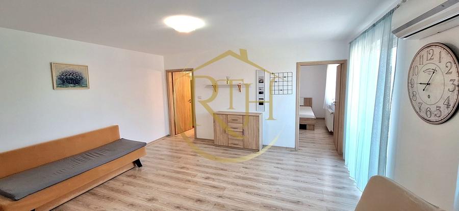 Apartament cu 2 camere semidecomandat, mobilat în Giroc