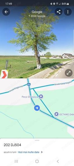 Teren de 2000 mp, în Orbeasca