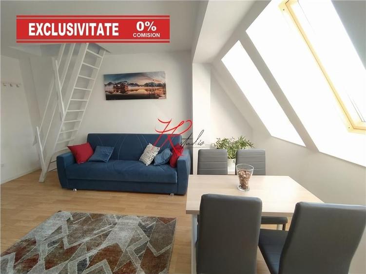 Apartament cu 2 camere semidecomandat, mobilat în Tei