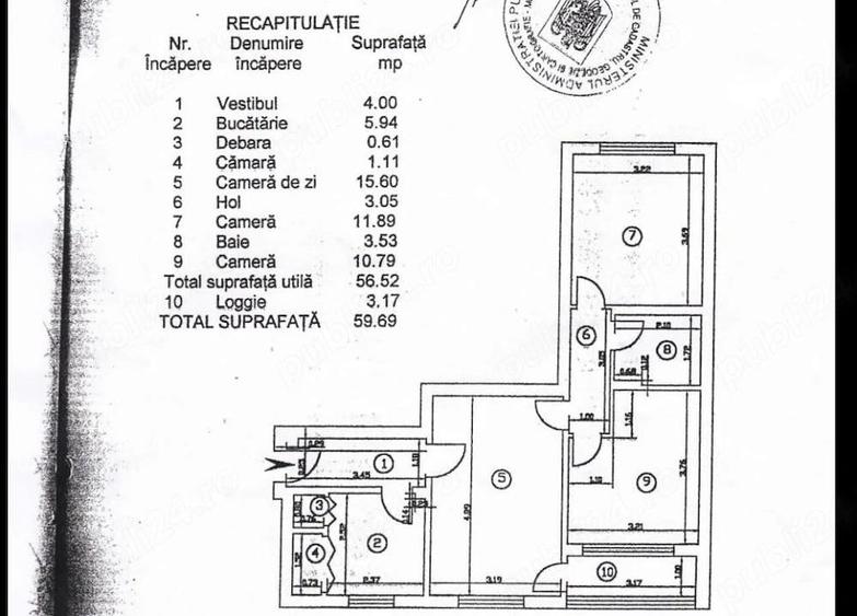 Apartament 3 camere Constructorilor sector 6 Bucuresti - 10