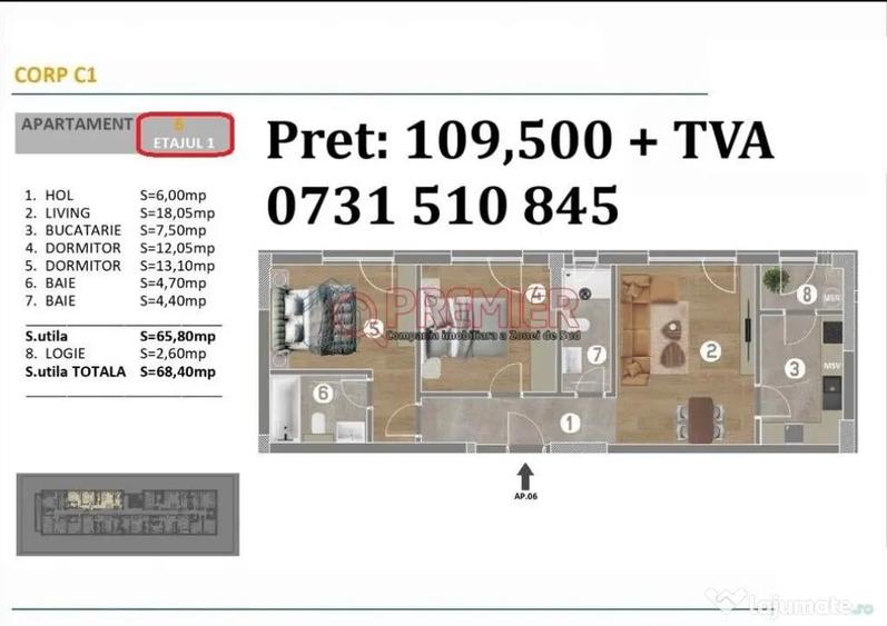 REDUCERE - 3 Camere Unic | Ansamblu Reziden?ial | Drumul - 2
