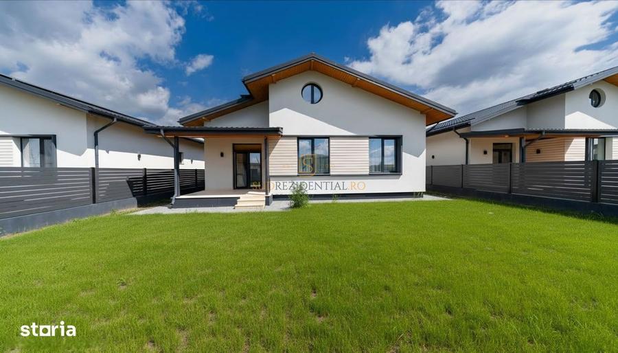 Casa cu 4 camere, Frumusani, panouri solare, pompe caldura - 1