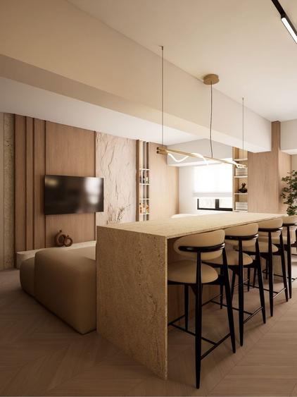 Ap cu 4 CAMERE, 2 bai, boxa, Bdul Roman Musat - 1