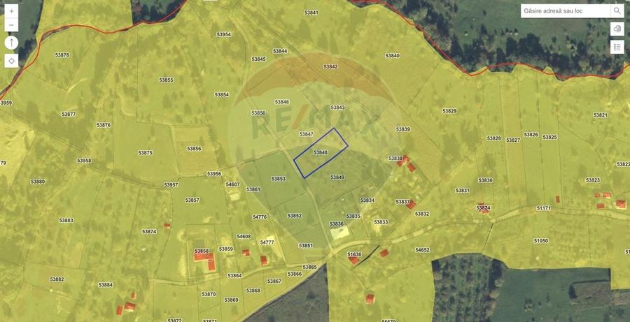 Teren zona superba Șișești - 2