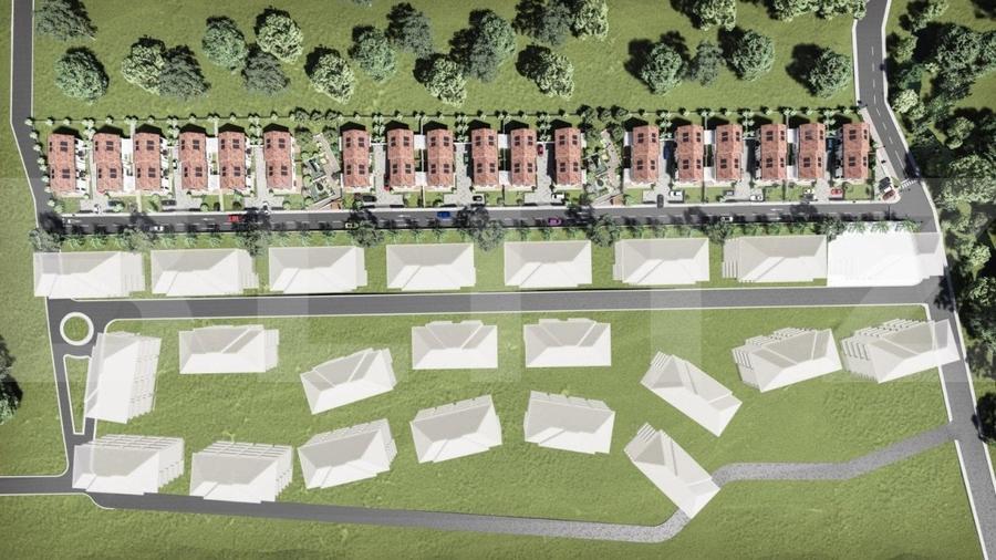 Ansamblu rezidential  cu case tip Duplex de 118mp pe Valea Chintaului - 9