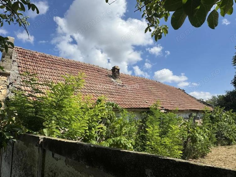 Casa Demolabila Cu Teren 1481 mp In Becicherecu Mic,Vatra Veche,Asfalt,Fs 15m