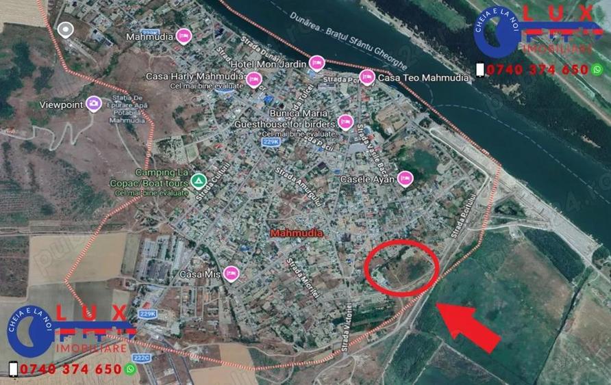ID 6748 OPORTUNITATE Mahmudia| Teren Generos 2.411 mp - 1