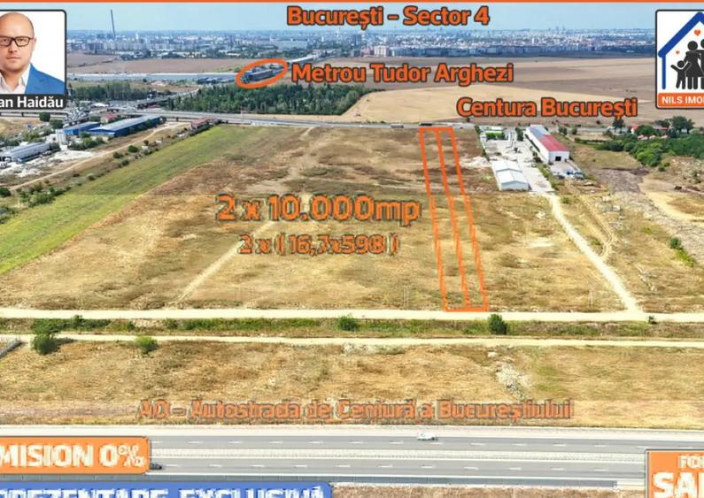 Teren 20k mp intravilan situat intre centura si A0 - Berceni - 3