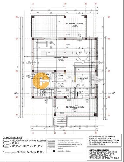 Casa Miroslava-Uricani - 4 camere 3 BAI - constructie regim propriu - TVA inclus - 17