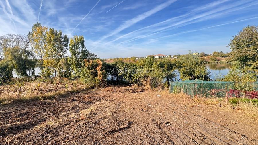 Teren 1.333 mp cu deschidere panoramică către lac | 300 m de A3 | Moara Vlăsiei