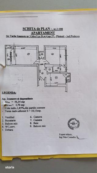 Apartament central 2 camere - 8