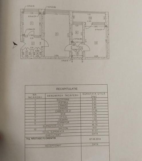 Apartament de 2 camere, Pta Iancului, renovat, 3 min de metrou - 10
