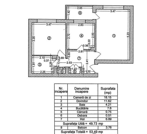 Apartament 2 Camere Decomandat Aparatorii Patriei - 1