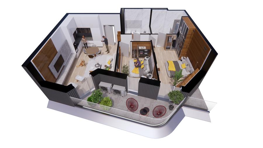 ISHO C - Apartamentul tău din parc, în care vei fi parte din viitorul Timișoarei - 3