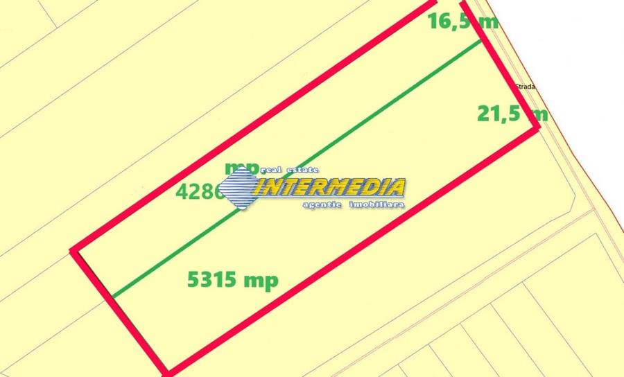 Vanzare 5315 mp Teren Intravilan Soseaua de Centura Alba aproape de autostrada - 1