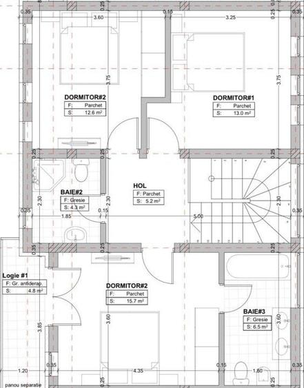 Casa cuplata 4 camere, 114 mp, 100 mp teren, zona Terra - 3