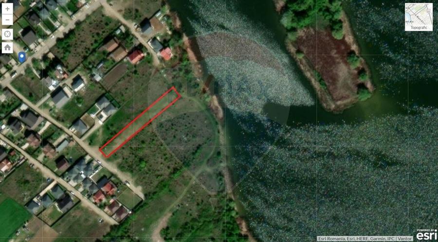 Teren intravilan 1000mp de vanzare, Lacul Zmeul Crevedia - 1