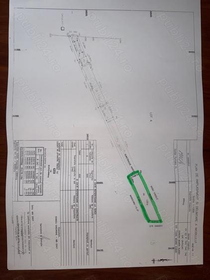 Teren de 996 mp, în Căciulați