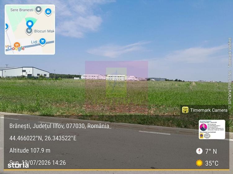 Spațiu comercial, în Brănești