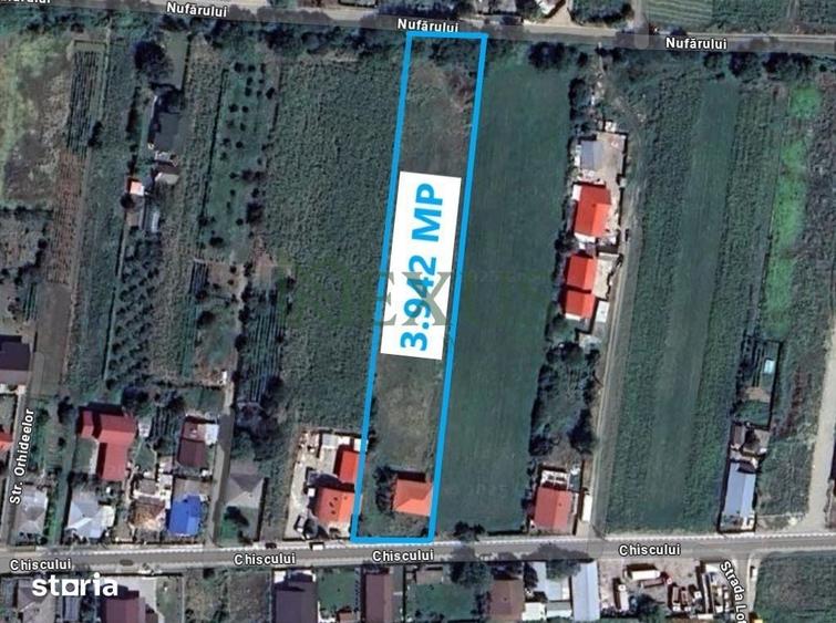 Teren de 3942 mp, în Nicolae Bălcescu