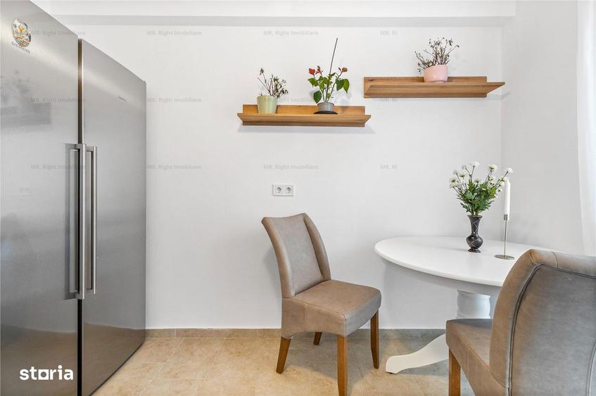 Apartament cu 2 camere, mobilat în Sânpetru
