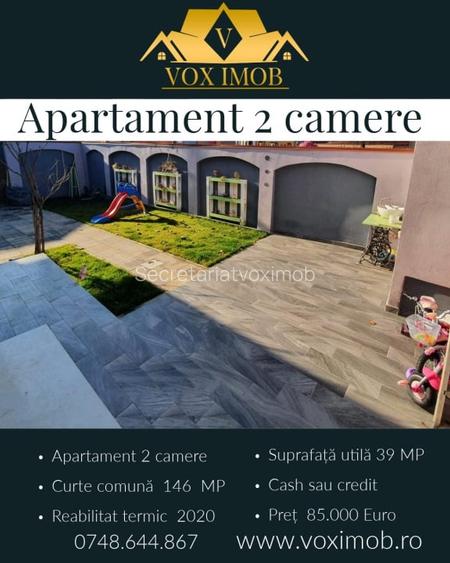 Apartament 2 Camere   Zona -  Blumana