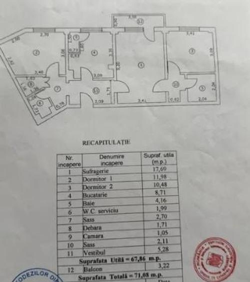 Apartament 3 Camere,Tineretului.Metrou,bl.1980.DECOMANDAT,Amenajat,2 bai,boiler - 8