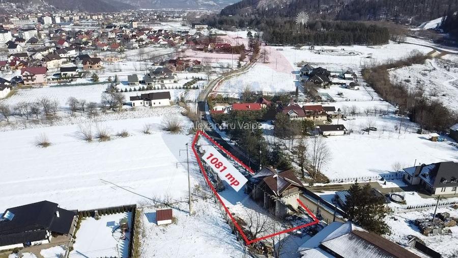 Teren intravilan 1081 mp + constructie 230 mp - Gura Humorului,