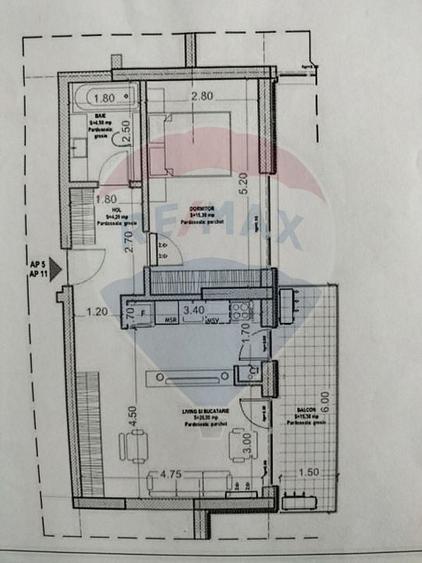Inchiriere 2 camere - bloc boutique - parcare subterana - Bd Dacia - 16