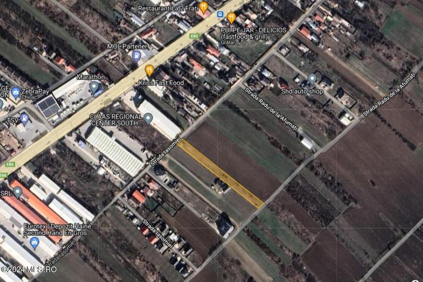 Afumati - Str. Iasomiei, 2409 MP, stradal, intravilan, deschidere 12 ml! - 8