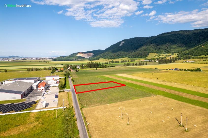 Teren industrial Brașov, ieșire spre Cristian, 55 metri front stradal - 5