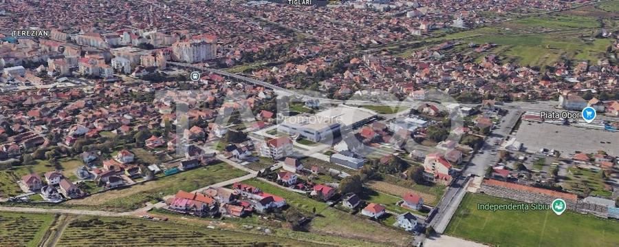 Teren intravilan 1900 mp utilitati pe teren Sibiu zona Terezian
