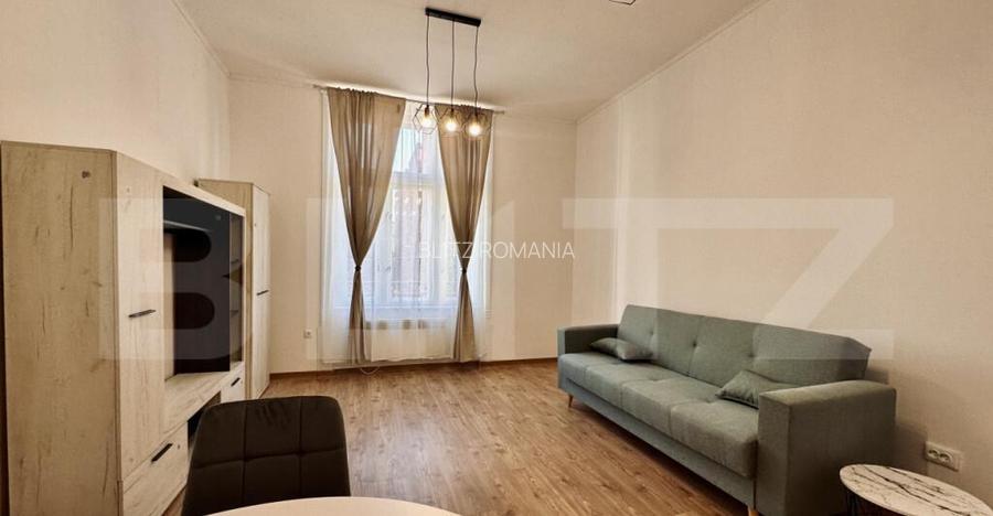 Apartament ultracentral cu o camera, renovat, mobilat ?i g