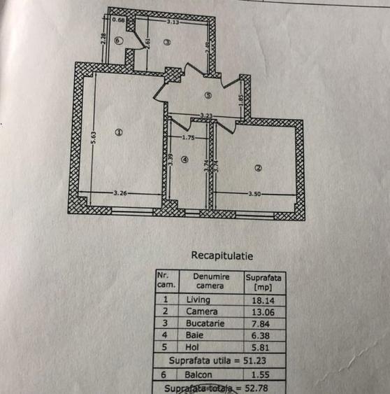 Apartament 2 camere-decomandat-Sos. Chitilei-de vanzare - 14