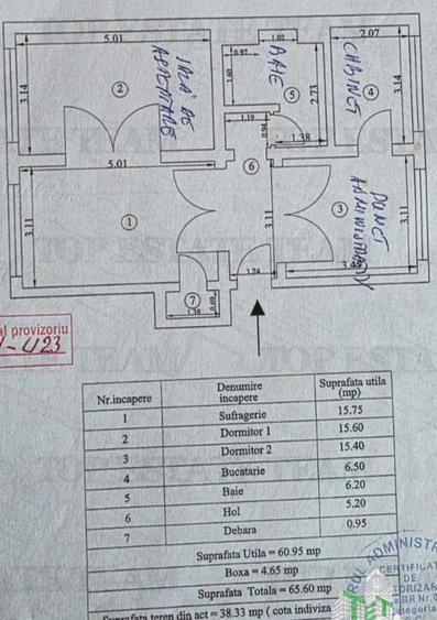Apartament 3 camere ultracentral - Braila - - 3