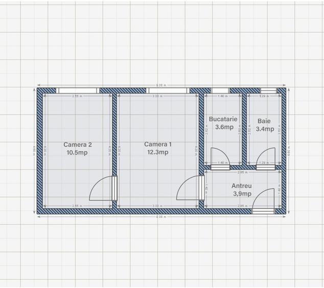 Apartament cu 2 camere in loc.Padurea Neagra - 2