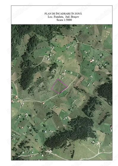 Proprietar vand teren Fundata , jud. Brasov - 1