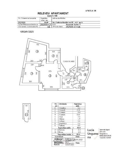 Căderea Bastiliei- 3 camere - 2