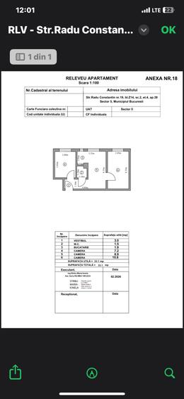 Ferentari,str.Capitan Radu Constantin,et 4/4,centrala,a/c,cadastru,intabulare. - 7
