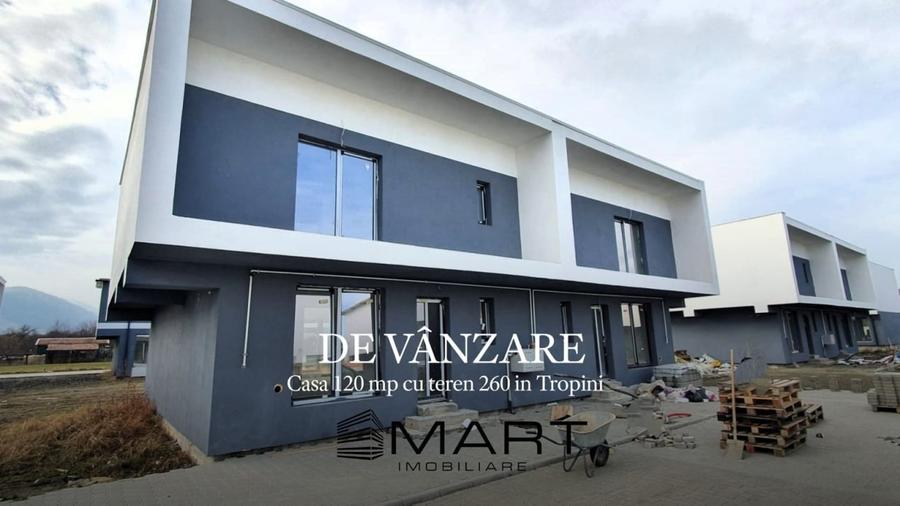 Casa 120 mp cu teren 260 in Tropini - 1
