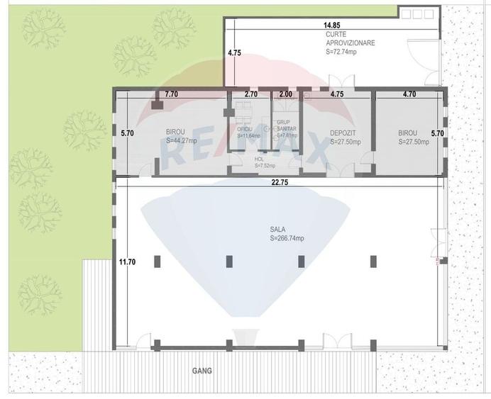 Spatiu comercial 385 mp, zona Tudor Vladimirescu - 5