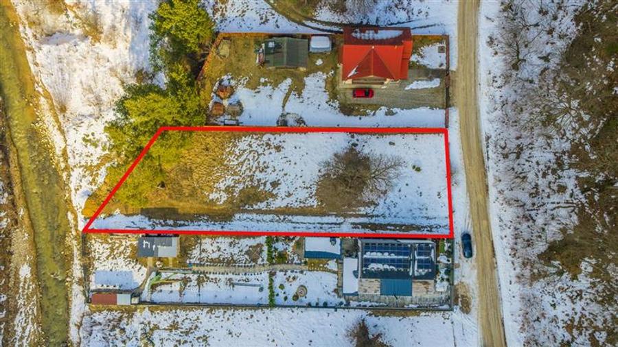 Film! Teren intravilan pe 1.300mp, arie apreciabila de case, Bunloc, Brasov - 4